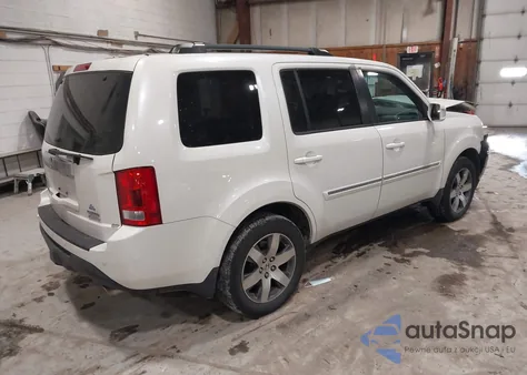 2013 Honda Pilot Touring from USA, damaged, VIN 5FNYF4H98DB068467